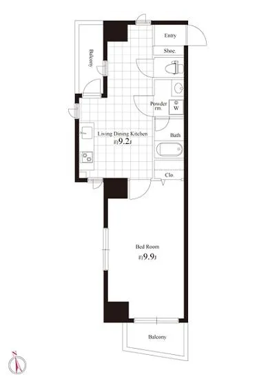 ヴィラージュ南青山 205