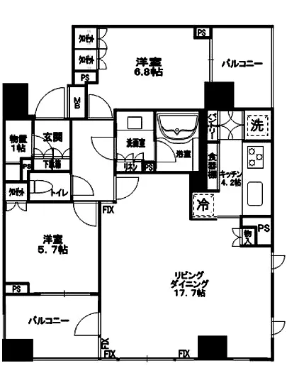 パークコート高輪ヒルトップレジデンス 403
