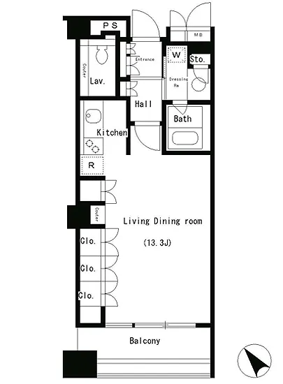 パークアクシス南麻布 804