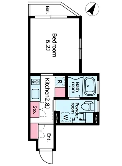 ヴィレッタ西麻布 301