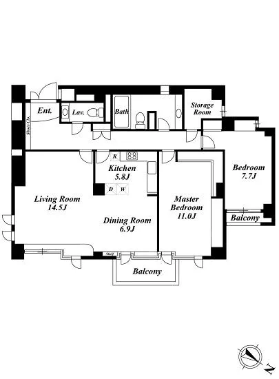 サンパレス南麻布 203