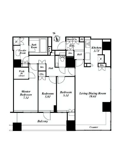 ザ・神宮前レジデンス 7F