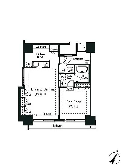 エルスタンザ白金 802