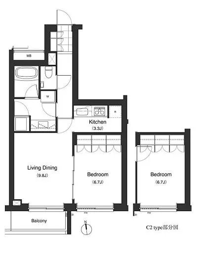 ブリリアイスト西麻布霞町 403