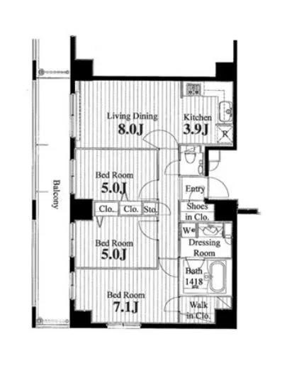 コンフォリア田町 204