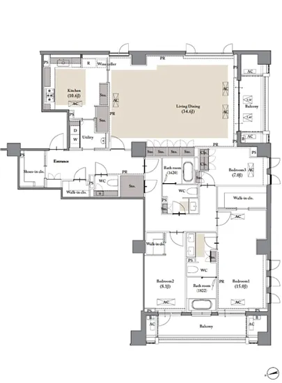 六本木プラシッド 201