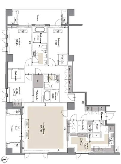 六本木プラシッド 101