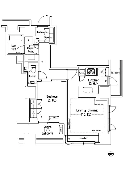 パークアクシス代官山 1003