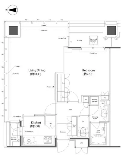 品川グラスレジデンス 1301