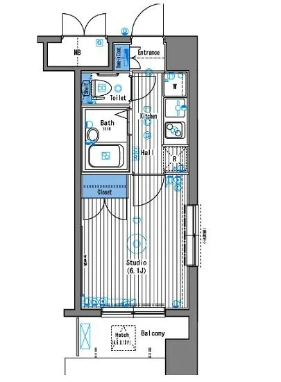 ガラシティ南麻布 1004