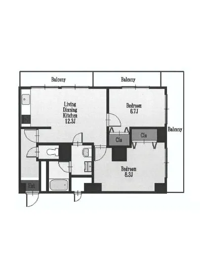 秀和麻布永坂レジデンス 8F