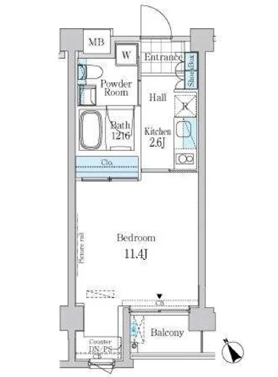 ガーデン原宿 405
