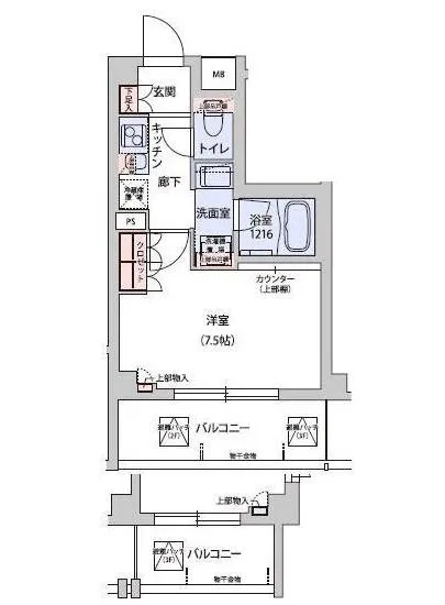 フレアージュ白金台 106