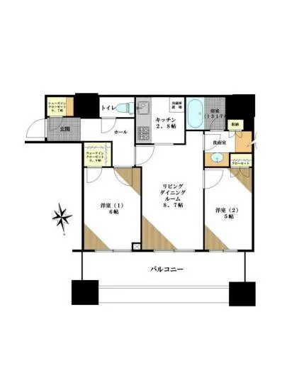 クレストプライムタワー芝 1613