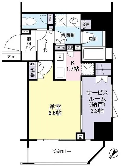 クオリア三田 1102