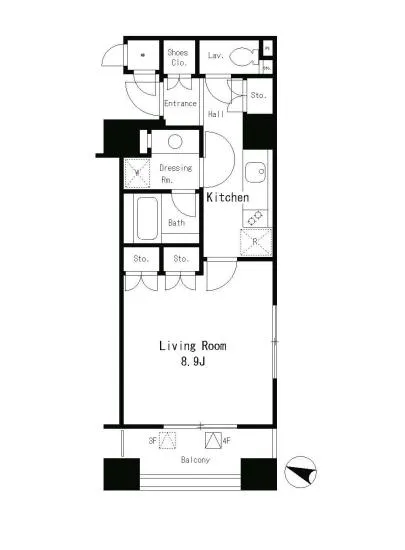 パークアクシス麻布仙台坂 206