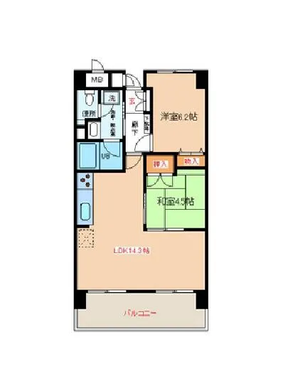 アーバンフラッツ芝浦 202