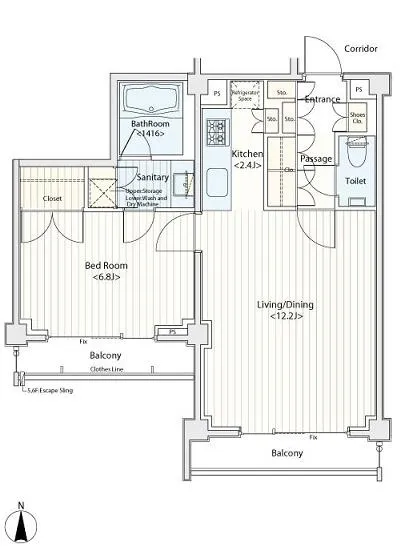 カスタリア目黒鷹番 502