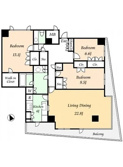 ディアナガーデン恵比寿 1303