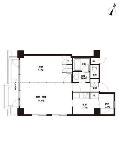 メゾンドゥース南麻布 301