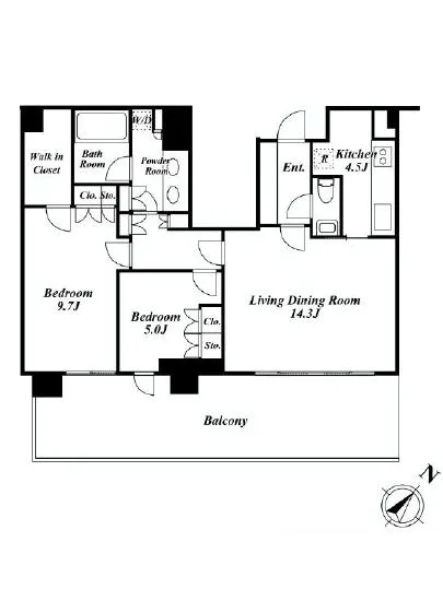 クラッシィハウス高輪 1F