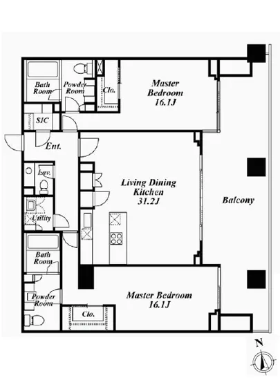 ラ・メール三番町レジデンス 1103