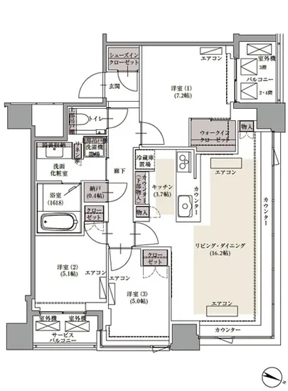ブランズ四番町 410