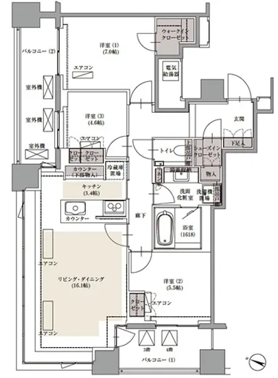ブランズ四番町 401