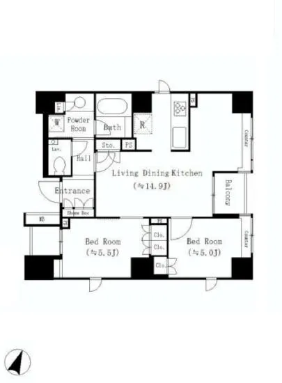 オープンレジデンシア南青山ウエストテラス 401