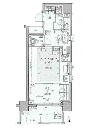 パークハウス麻布十番アーバンス 602