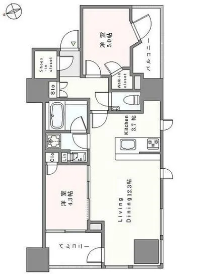 インプレストタワー芝浦エアレジデンス 903