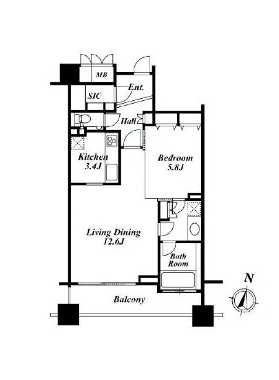 オリンピアード麻布霞坂 6F