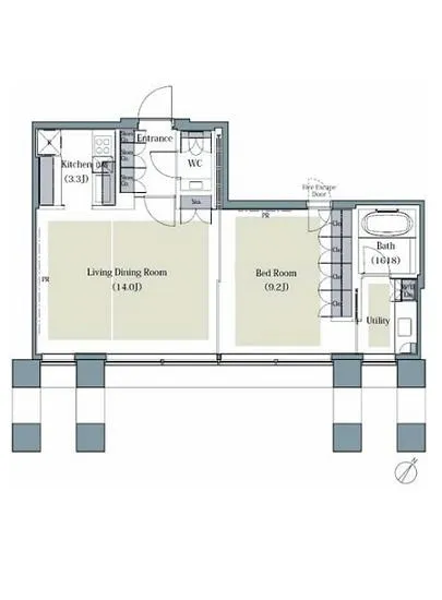 AKASAKA K-TOWER RESIDENCE 2902