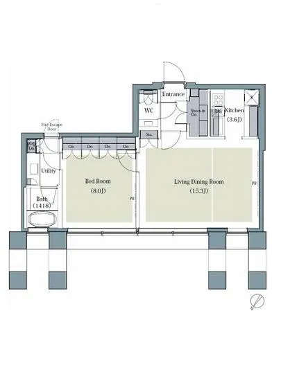 AKASAKA K-TOWER RESIDENCE 2907