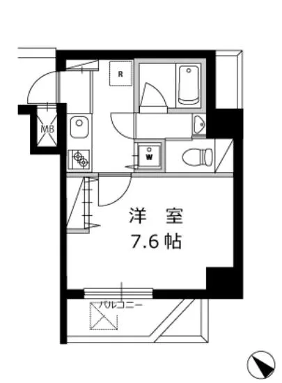 ハーモニーレジデンス田町 306