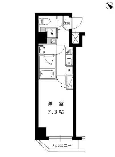 ハーモニーレジデンス田町 701