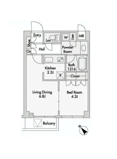 プライムアーバン赤坂 103