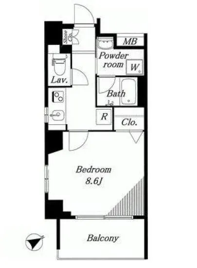 ラフィネ白金高輪 301