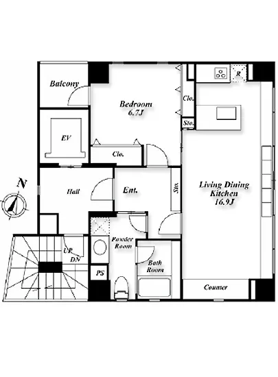 コモド南麻布 7F