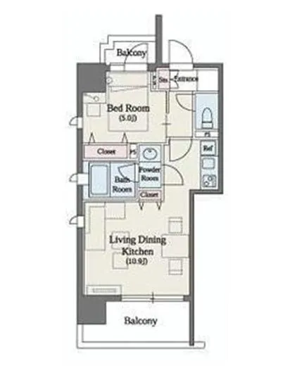 南麻布パークハイツ 301