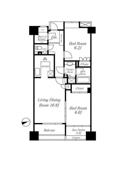 アクシアフォレスタ麻布 8F