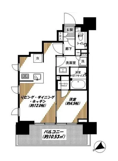 ウェリス六本木 1501