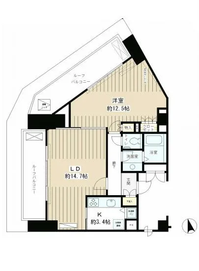 ボヌール麻布十番 801