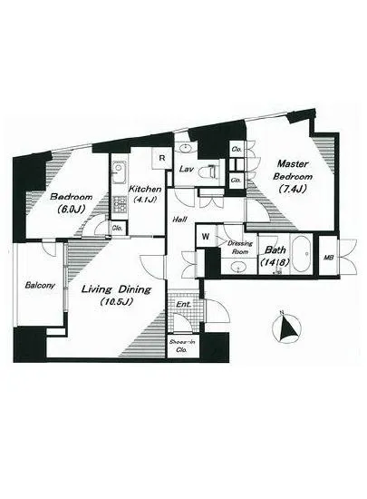 パークハウス芝タワー 1801