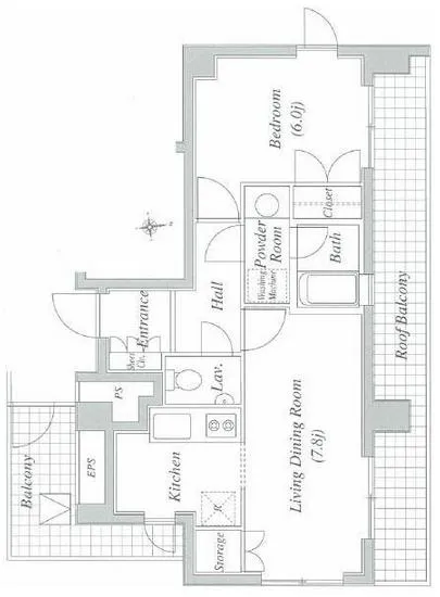 マートルコート白金三光坂 6F