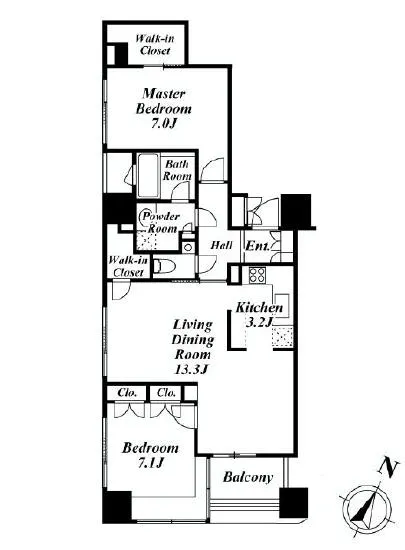 ラ・マーレ白金 11F