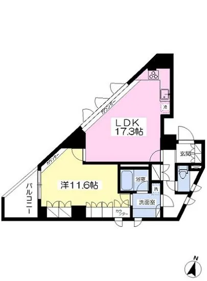 アパートメンツ元麻布 701
