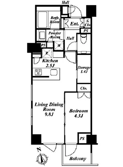 ブランズ六本木 203