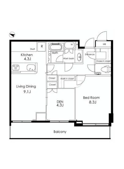 グローリオ白金高輪 13F