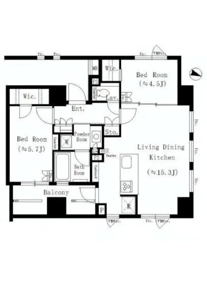 ディアクオーレ乃木坂 801